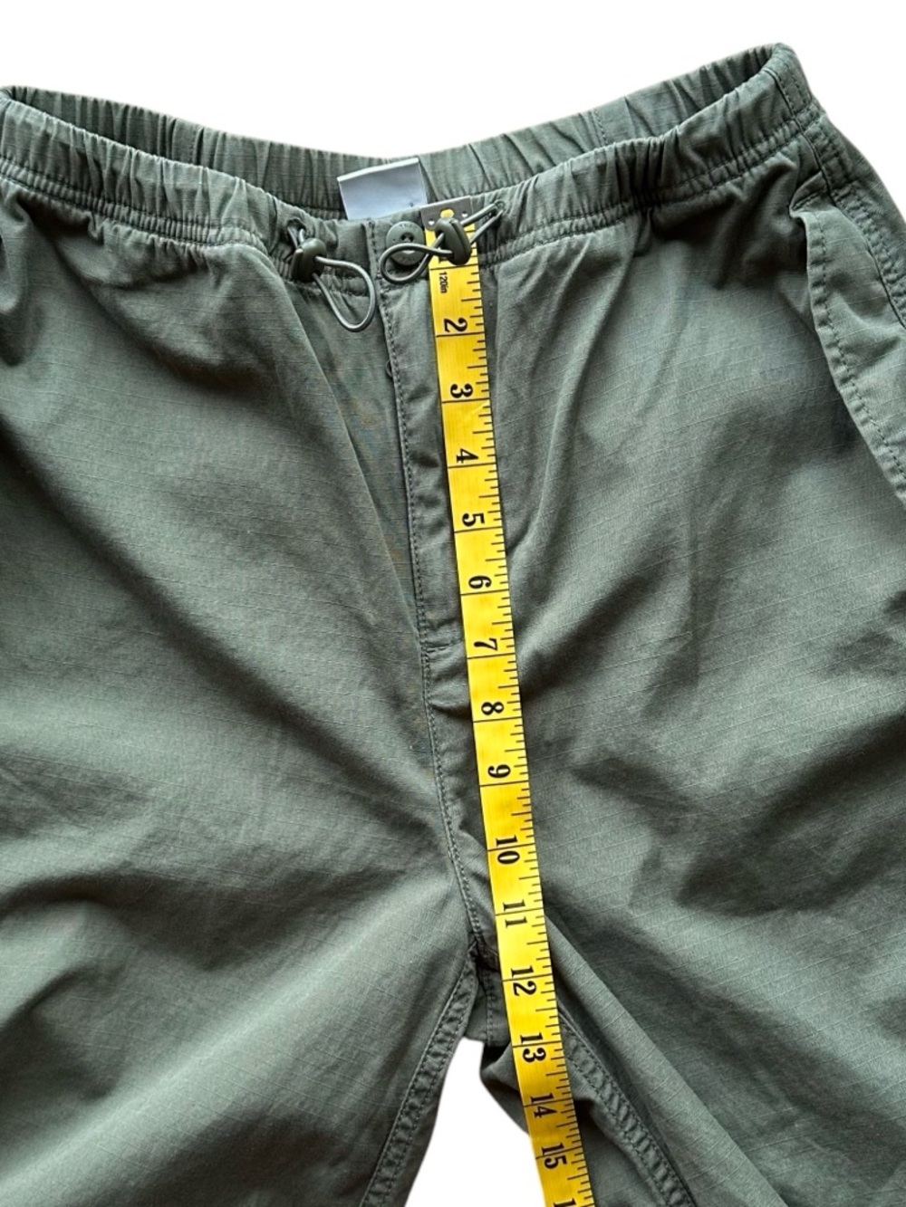 TNA Aritzia Aviator Parachute Pants - Cotton Ripstop - Olive Green- Size Small - Picture 10 of 11